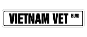 Vietnam Vet Street Vinyl Decal Sticker