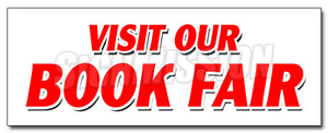 Visit Our Book Fair Decal