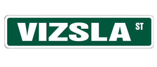 VIZSLA Street Sign