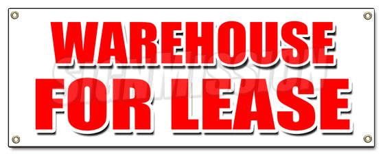 Warehouse For Lease Banner