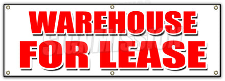 Warehouse For Lease Banner
