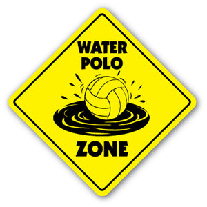 Water Polo Zone Vinyl Decal Sticker