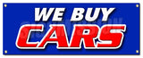 We Buy Cars Banner