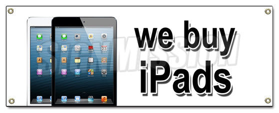 We Buy Ipads Banner