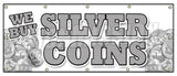 We Buy Silver Coins Banner