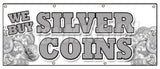 We Buy Silver Coins Banner