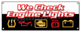 We Check Engine Lights Banner
