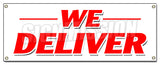 We Deliver Banner