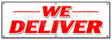 We Deliver Banner