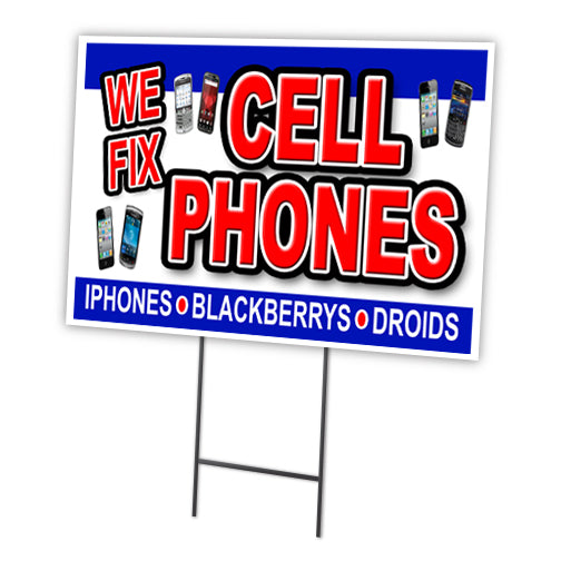 WE FIX CELL PHONES