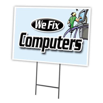 WE FIX COMPUTERS