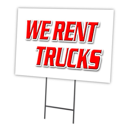 WE RENT TRUCKS