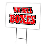 WE SELL BOXES