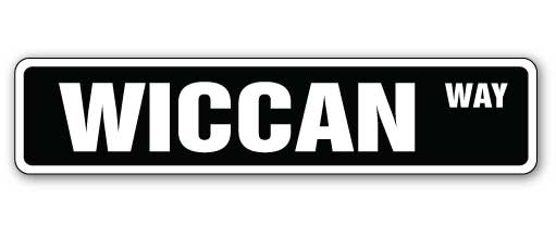 Wiccan Street Vinyl Decal Sticker