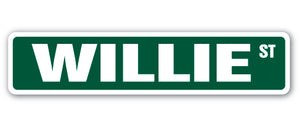 Willie Street Vinyl Decal Sticker