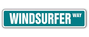 Windsurfer Street Vinyl Decal Sticker