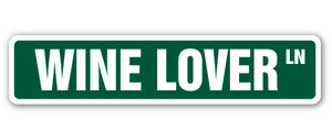 Wine Lover Street Vinyl Decal Sticker