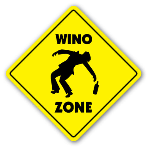 Wino Zone Vinyl Decal Sticker