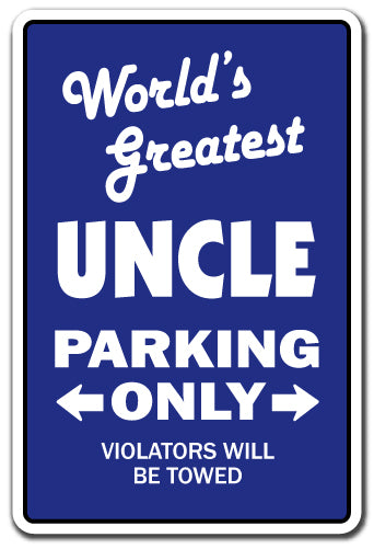 World's Greatest Uncle Vinyl Decal Sticker