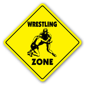 Wrestling Zone Vinyl Decal Sticker