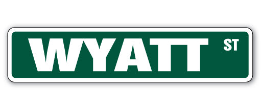 Wyatt Street Vinyl Decal Sticker