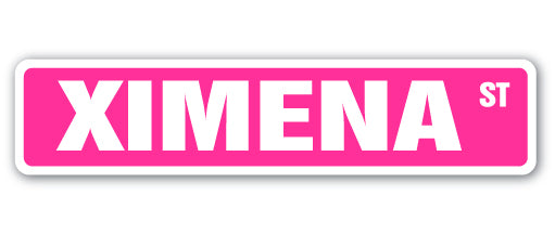 XIMENA Street Sign
