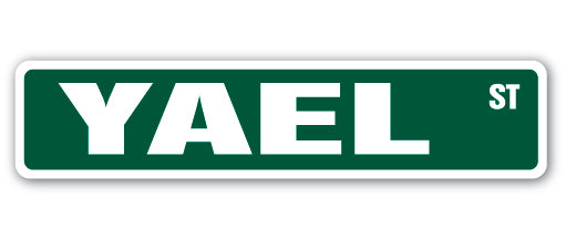 YAEL Street Sign