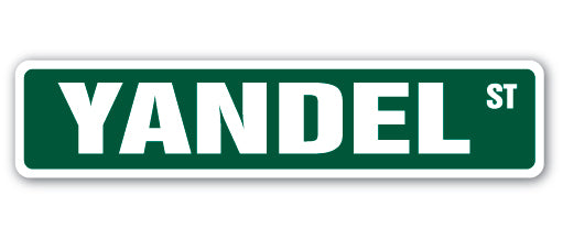 YANDEL Street Sign