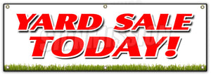 Yard Sale Today Banner