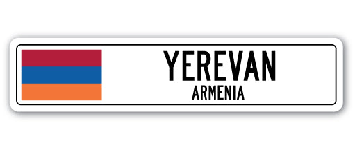 Yerevan, Armenia Street Vinyl Decal Sticker