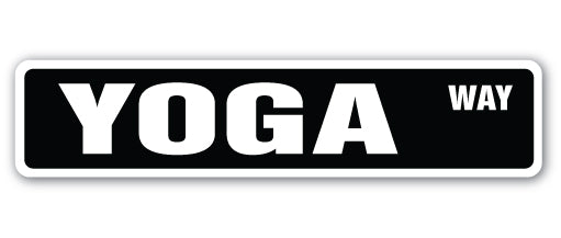 YOGA Street Sign