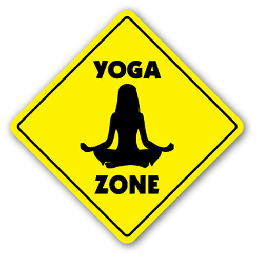 Yoga Street Vinyl Decal Sticker